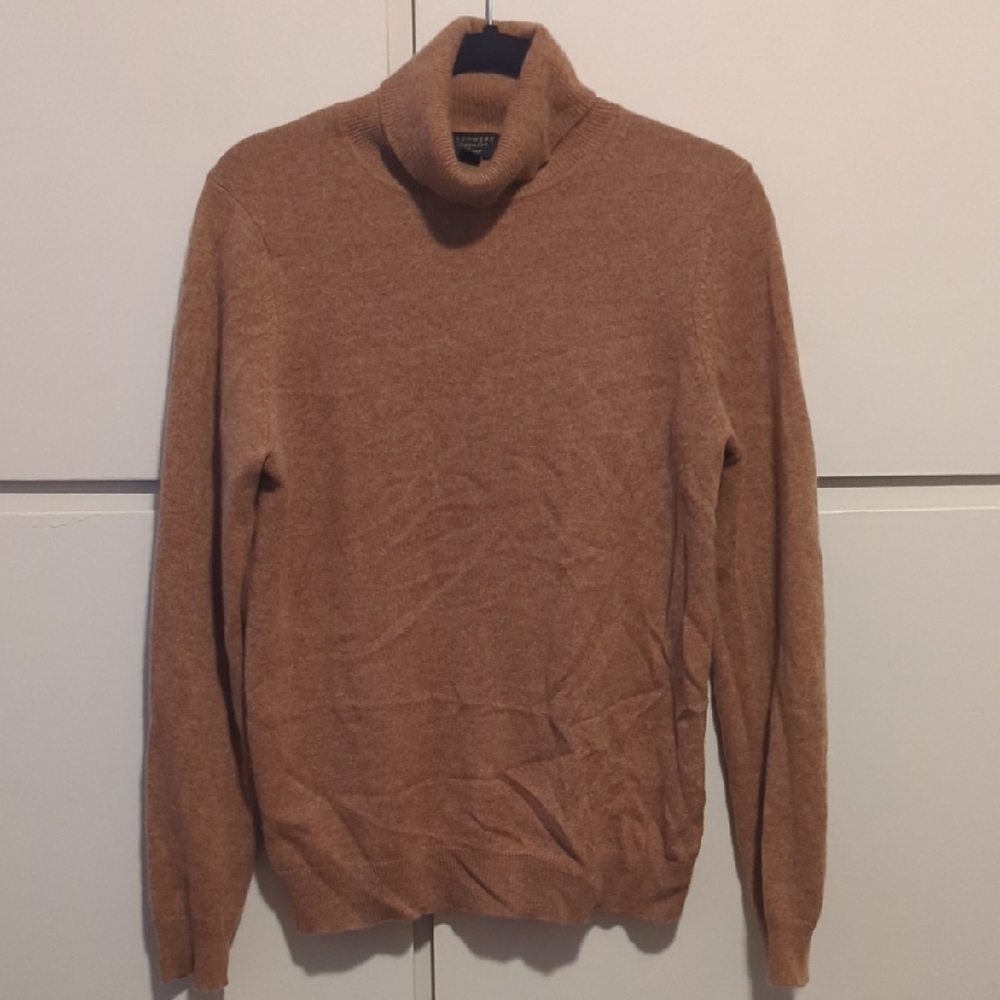Charter Club Women's Camel Turtleneck Sweater